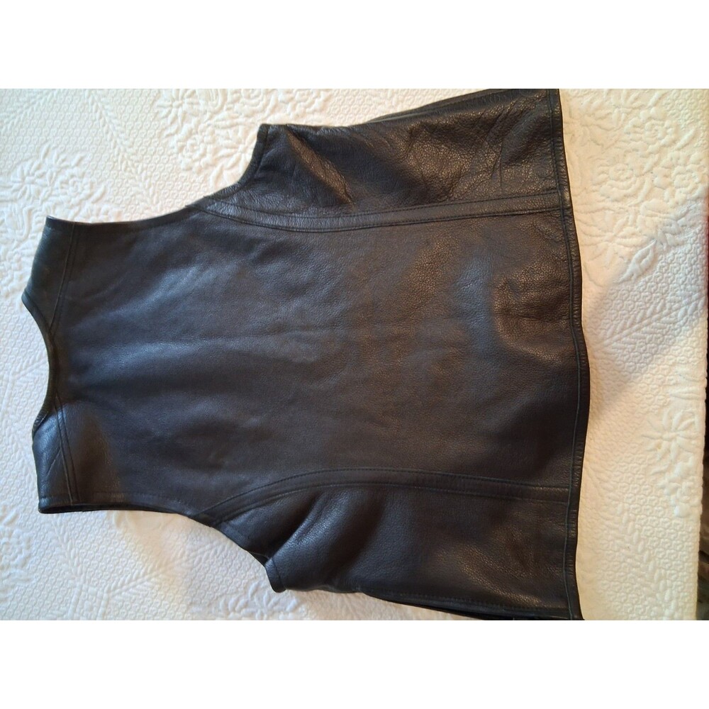 NEW First Classics Black Leather MoMotorcycle Rid… - image 2